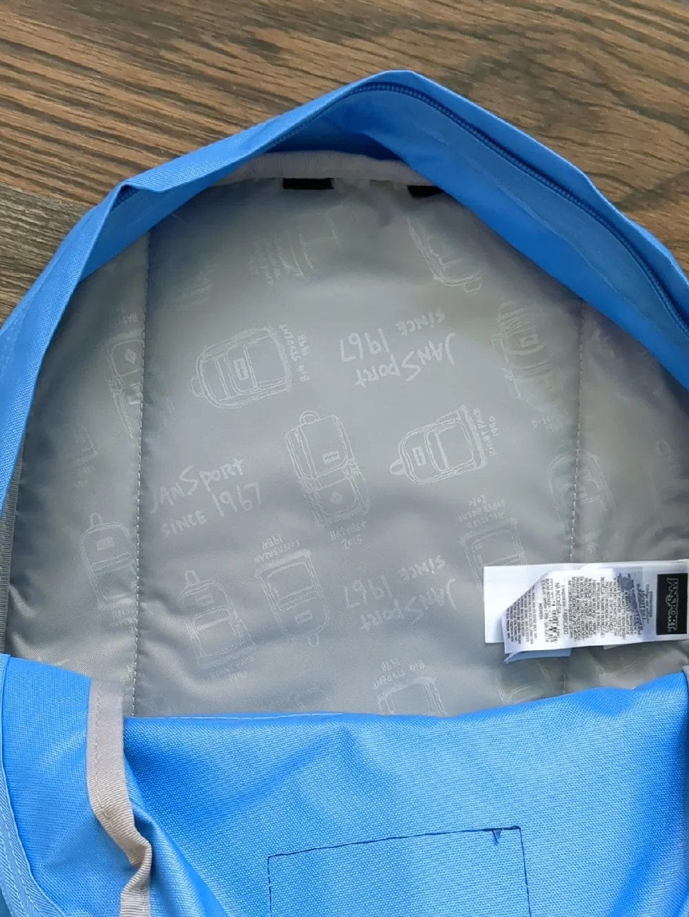 JanSport Superbreak One Classic Backpack, NEW, nwt, Electric Azul Blue